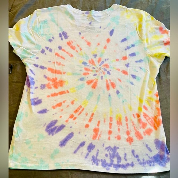 Prince Peter Collection x Woodstock Peace & Love Tie Dye Graphic Tee NWT - Picture 10 of 11